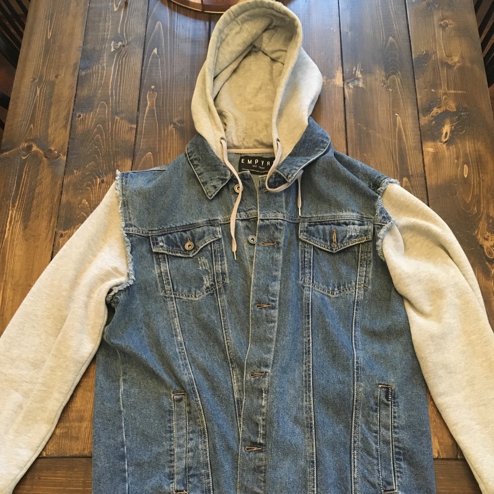 Denim Jacket Hoodie